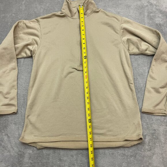 PRE-OWNED GEN III MID WEIGHT L2 COLD WEATHER SHIRT COYOTE WAFFLE ECWS medium reg - Picture 3 of 8